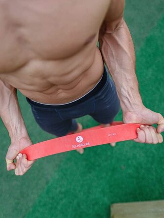 Еспандер Sveltus Power Band червоний 23-57 кг для дорослих унісекс один розмір