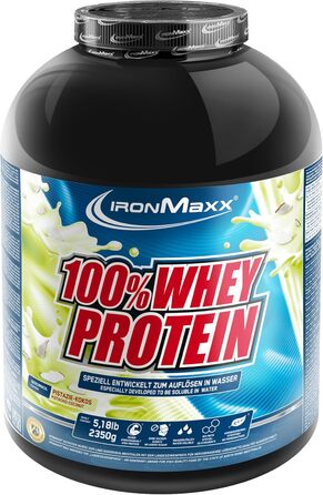 Сироватковий протеїновий порошок IronMaxx®, 2350 г, Фісташки-Кокос