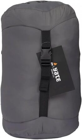 Спальний мішок Yate Mons XXL на 4 сезони для дорослих, розрахований на температуру -24C, 7-камерне порожнисте волокно, злегка водовідштовхувальний, 230x80 см, зимовий спальний мішок, спальний мішок для партнерів, спальний мішок для мам, блискавка зліва