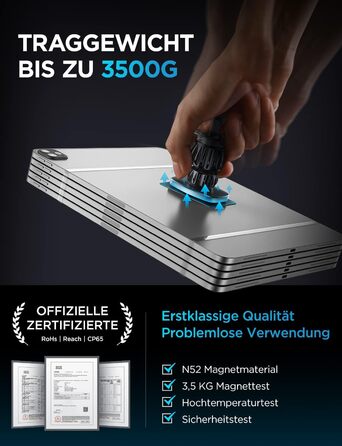 Тримач для мобільних телефонів Автомобільний магніт 2024 Модернізований затискач Тримач для мобільних телефонів Автомобільні аксес