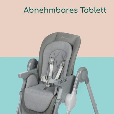 Дитячий стільчик для годування, 0-3 роки, 0-15 кг, регульований стільчик, 9 положень висоти та 3 положення нахилу, легко миється,