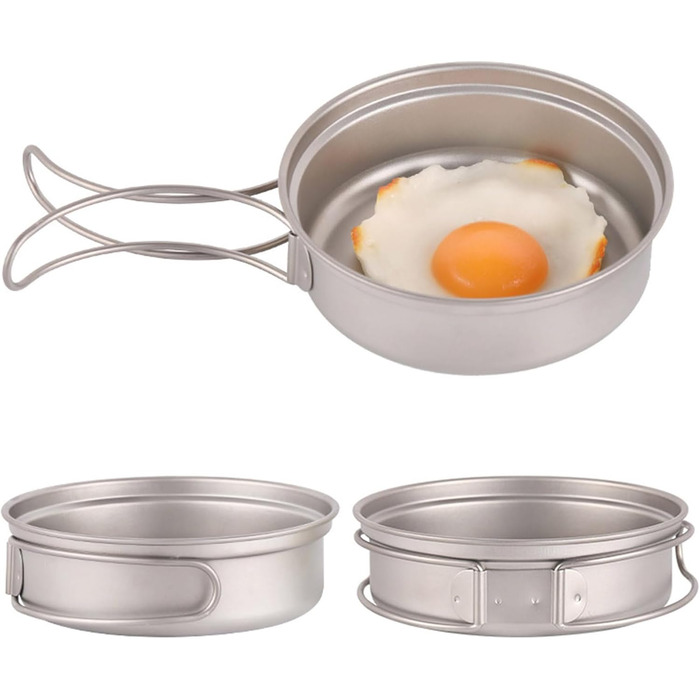 Термостійка сковорода Camping Essential Plate Компактний посуд для подорожей, для походів, Compacts Dish, без замовлення, 500 мл