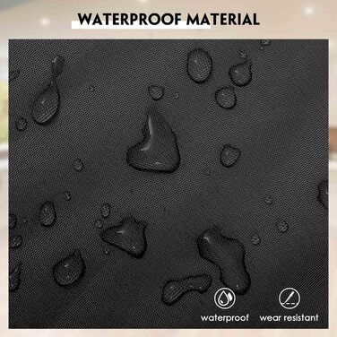 Термостійка водонепроникна пилонепроникна кришка для двозонної аерофритюрниці Ninja Foodi MAX AF400EUCP 9.5 л, AF500EU 10.4 л (чорна)