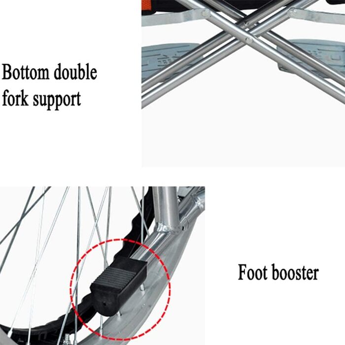 Інвалідне крісло складне Легкий літній скутер для людей з обмеженими можливостями Супер легкий портативний багатофункціональний візок, портативний