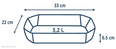 Набір форм для запікання PYREX INSPIRATION, 2 предмети (6400950)
