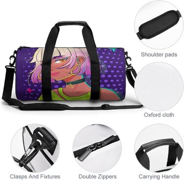 Яскрава дорожня сумка-мішок, фіолетова, для дівчат та хлопців, спортивна сумка, мішок для взуття, сумка для подорожей