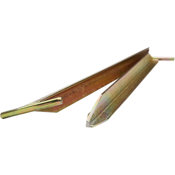 Ваш GEAR 8 x Кілочок для намету TT 400 Набір сталевих кілочків Т-подібного профілю 400 x 80/25 x 20 мм