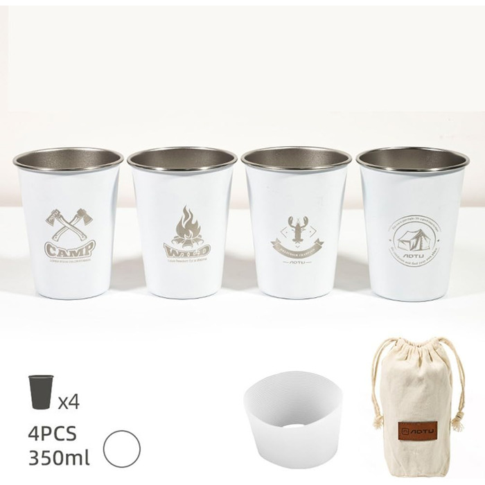 Набір барвистого посуду для кемпінгу, аксесуари для пікніка, кухлі для пригод, харчова нержавіюча сталь 304, полотно, сумка для перенесення в комплекті, зелений