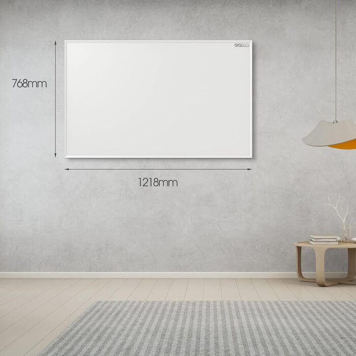 Інфрачервоний обігрівач Byecold з термостатом, 900 Вт, настінний інфрачервоний електричний обігрівач, енергозберігаюча електрична нагрівальна панель із захистом від перегріву