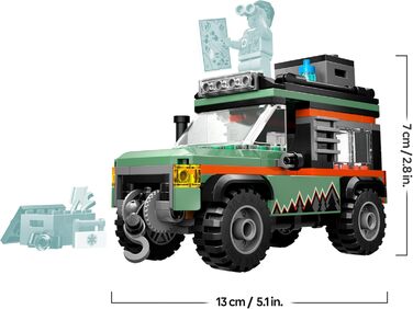 Конструктор LEGO City Offroad Off-Road Vehicle 60447, 221 деталь, позашляхова тематика
