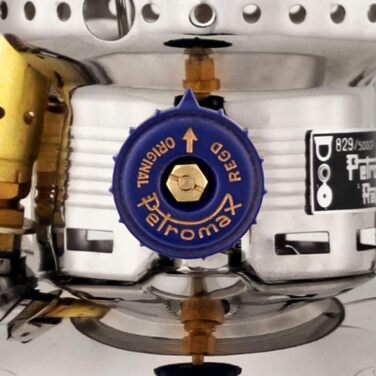 Гасова лампа Petromax HK 500 - Гасова лампа для кемпінгу, саду та балкону - з високоінтенсивною технологією та світловіддачею понад 400 Вт - ностальгічний хромований дизайн