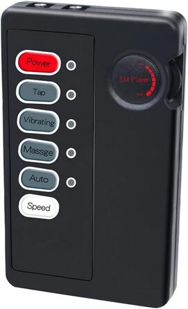 Електростимулятор JCBDTXTY для еротичних ігор, з подвійним виходом