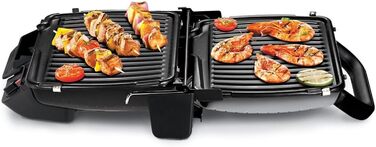 Контактний гриль 2-в-1 Tefal GC3050 сендвічниця та настільний гриль/BBQ, подвійна антипригарна поверхня, регульований термостат, 2000 Вт, 32 x 32 x 14 см