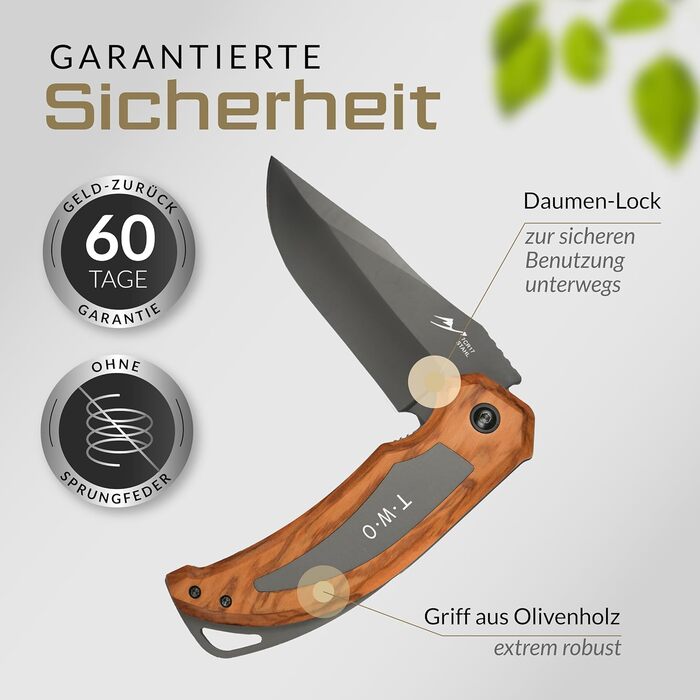 Гострий одноручний кишеньковий ніж для активного відпочинку та виживання з вогнетривкої сталі та поясним чохлом