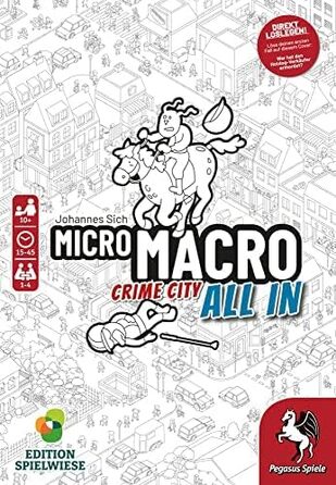 Чорно-білий мегаполіс сингл, 59062G MicroMacro Crime City 3 - All In (Edition Spielwiese)