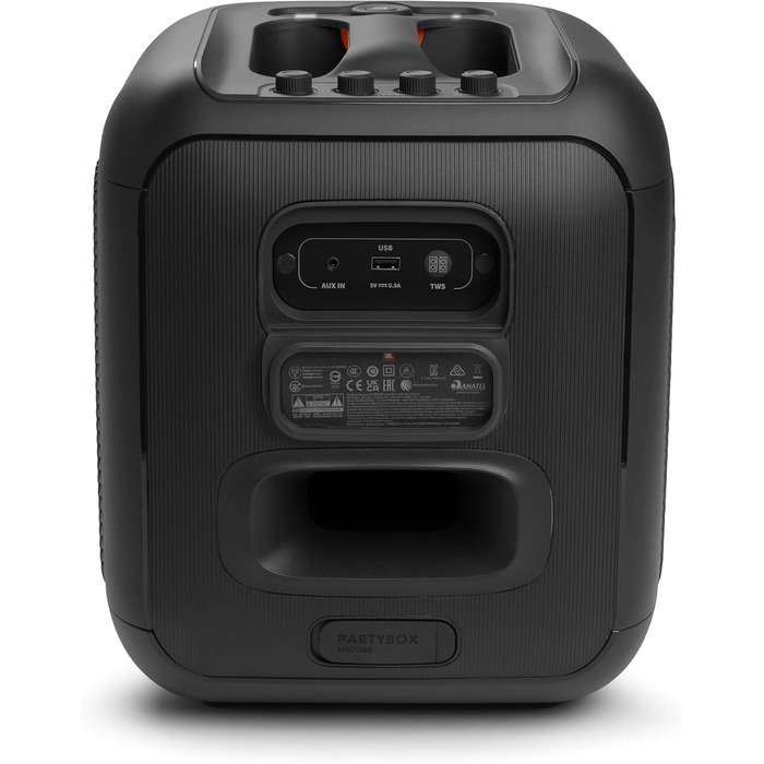 Портативна портативна колонка для вечірок в приміщенні та на вулиці JBL PartyBox Encore Essential з вбудованим підсвічуванням, зах
