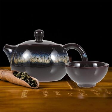 Набір для чаювання, керамічний, портативний, високої якості, в різних кольорах, для офісу та дому