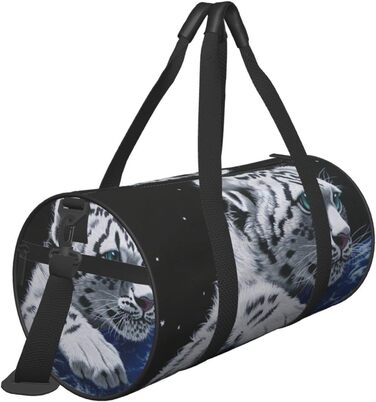 Дорожня сумка Маленький тигр у космосі, спортивна сумка для чоловіків та жінок, сумка-мішок, спортивна дорожня сумка