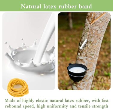 Гумова стрічка для рогатки Ledoo, 10 м (натуральний латекс)