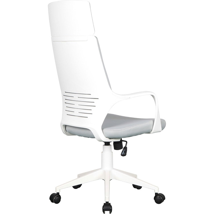 Офісний стілець SixBros. Сірий/Білий - 0898H/2253