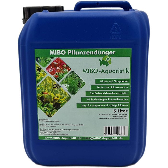 Набір кондиціонерів для води та добрив для рослин MIBO 5000 мл для догляду за акваріумом