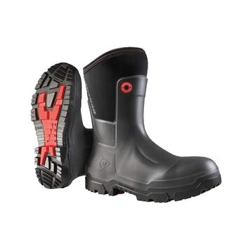 Гумові чоботи DUNLOP унісекс Snugboot Craftsman 40/41 EU чорного кольору