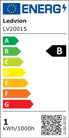 Світлодіодна люмінесцентна лампа Ledvion 150 см, 28 Вт, 4000 К, 185 лм/Вт, енергоємність B, економія електроенергії 60, світлова потужність 5180 л, 75 000 годин, включно зі світлодіодним ліхтарем, чіпи Lumileds