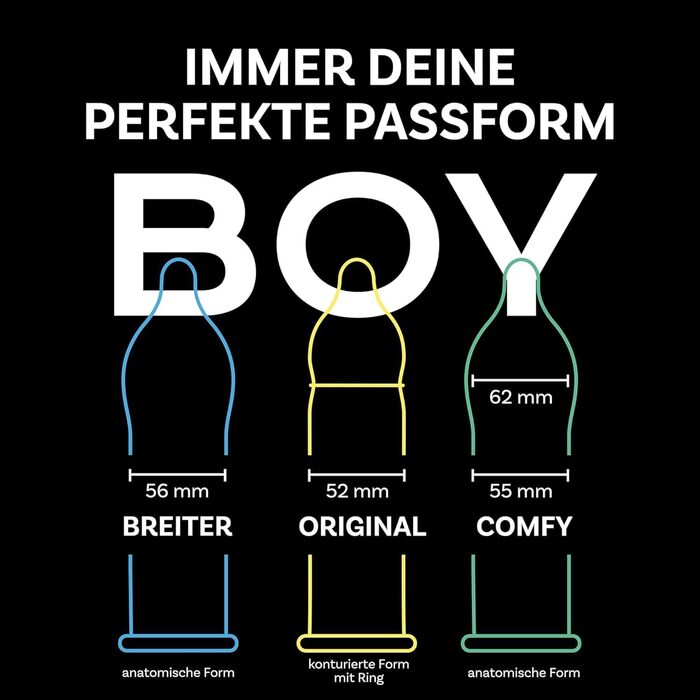 Презервативи BILLY BOY Ausprobier-Set, 30 шт