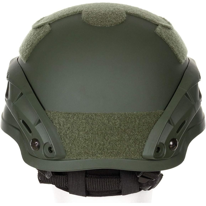 Шолом MFH US, MICH 2002&39, рейки, ABS-пластик, оливковий