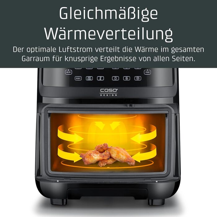 Фритюрниця та пароварка - їжа буде хрусткою зовні та соковитою всередині, дуже великий об'єм кошика 7 літрів, пароварка та фритюрниця, фритюрниця без олії/жиру, 700 -