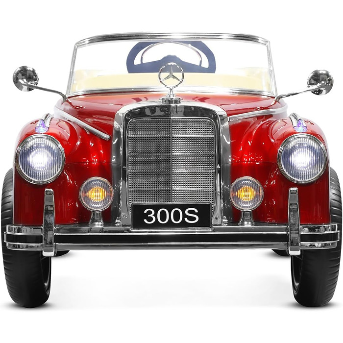 Дитячий автомобіль дитячий електромобіль класичний автомобіль 2х35Вт двигун MP3 (червоний металік), 300S