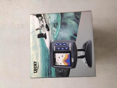 З кольоровим екраном Ехолот для човнів з подвійною частотою