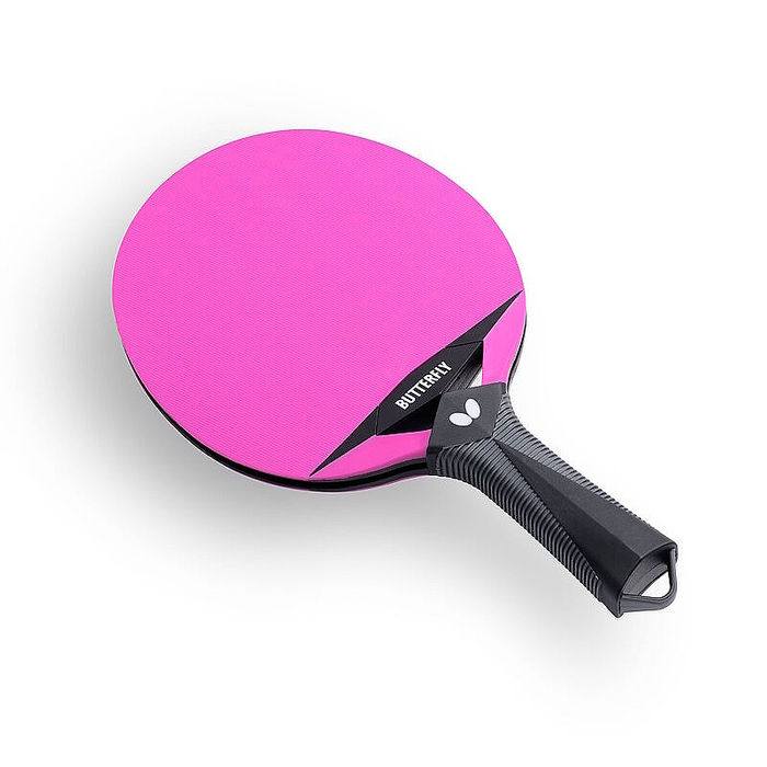 Ракетка для настільного тенісу Butterfly Outdoor Racket Pink (6017973702)
