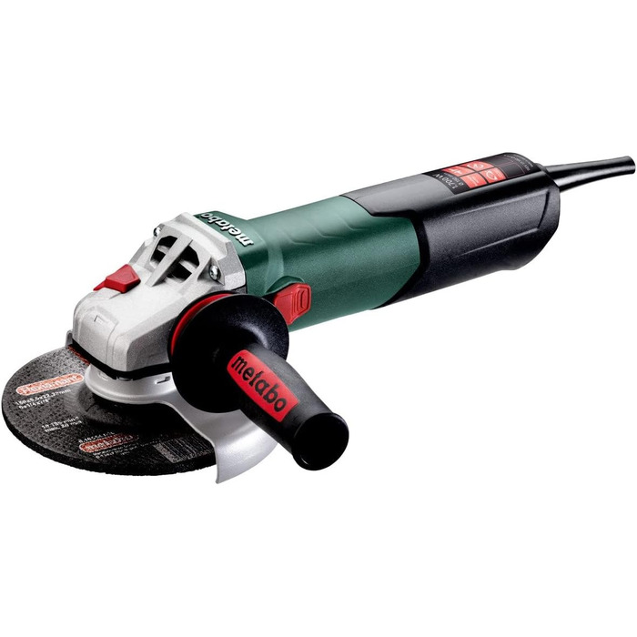 Кутова шліфувальна машина Metabo WEV 17-150 Quick (600473000) Картонна коробка з регулюванням швидкості, швидкозатискна гайка, 170