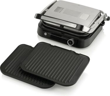 Вт Настільний гриль Паніні Гриль Сендвіч Тостер Електричний гриль, 2100