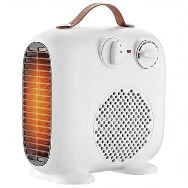 Тепловентилятор потужністю 2000 Вт - Енергозберігаючий, тихий обігрівач з 3 рівнями потужності для кімнат