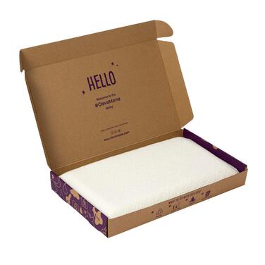 Дитяча подушка Clevamama з натуральною есенцією лаванди для спокійного сну, 60x40x7см