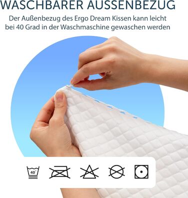 Подушка з піни з ефектом пам&39яті, ергономічна та охолоджувальна, регульований наповнювач для ідеальної підтримки шиї, ортопедична подушка для шиї для сну на боці, спині та животі, дихаюча та придатна для прання