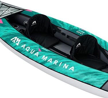 Надувний каяк-комплект для 2-3 осіб Laxo-380 2022 12&396&39 каное-велосипед з веслом, насосом, рюкзаком 380 x 90 см