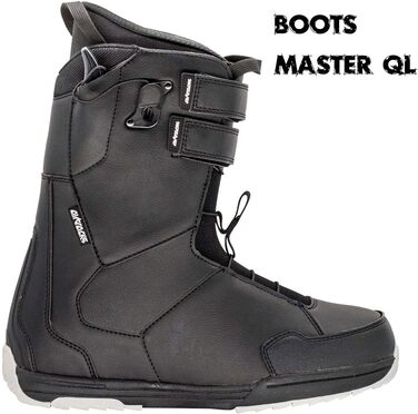 Комплект для сноуборду Airtracks Akasha Wide Hybrid Rocker черевик для сноуборду Master черевики для сноуборду сумка SB 152 157 159 162 см, черевики для сноуборду Master Pro Dual Atop 44