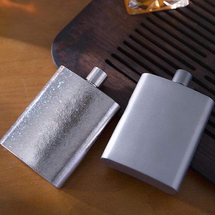 Квадратні пляшки для вина об&39ємом 100 мл, металеві фляги, портативні пляшки для віскі для використання на відкритому повітрі, пивні келихи, кишенькові контейнери для пива, міцні, портативні пляшки для віскі