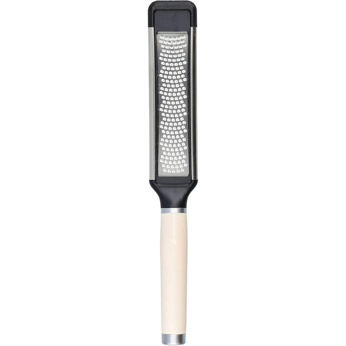 Терка для сиру KitchenAid, 2-стороння травлена терка з нержавіючої сталі з отворами для дрібної терки мигдальний крем Тонка терка для мигдального крему