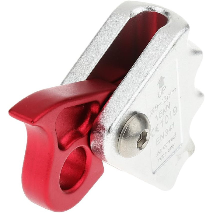 Спорядження для скелелазіння Gazechimp - Захоплювач для мотузки 9-12 мм, страхувальний пристрій - карабін для захисту від падіння