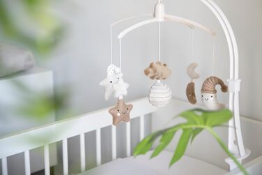 Мобіль Baby's Only Music Mobile Baby Heaven, в'язані хмарки, унісекс