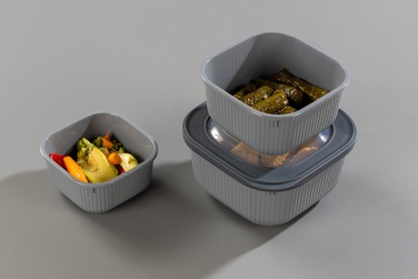 Контейнер 600 мл Line Box Gray Idea Home