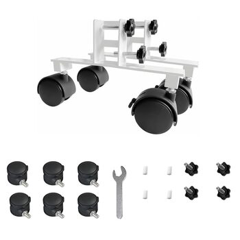 Підставки для інфрачервоних обігрівачів, універсальні підставки для окремого використання, залізні підставки з колесами для різних марок та моделей з рамою, 2