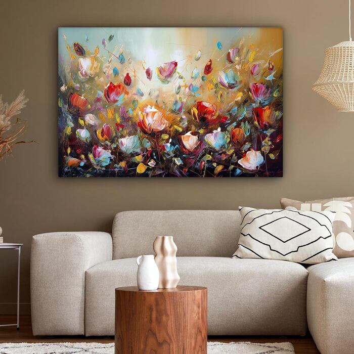 Полотно велике 120x80 см XXL Картини для декору стін Спальня Картини для декору стін Полотно Картини для декору стін Вітальня Карт