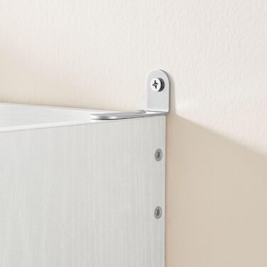 Книжкова полиця Yaheetech, 7-секційна книжкова шафа з регульованою полицею, окремостояча полиця 180,5 см В, відкрита полиця для зберігання речей для вітальні/домашнього офісу/кабінету (біла, 60x24x180,5 см) Біла 60x24x180,5 см