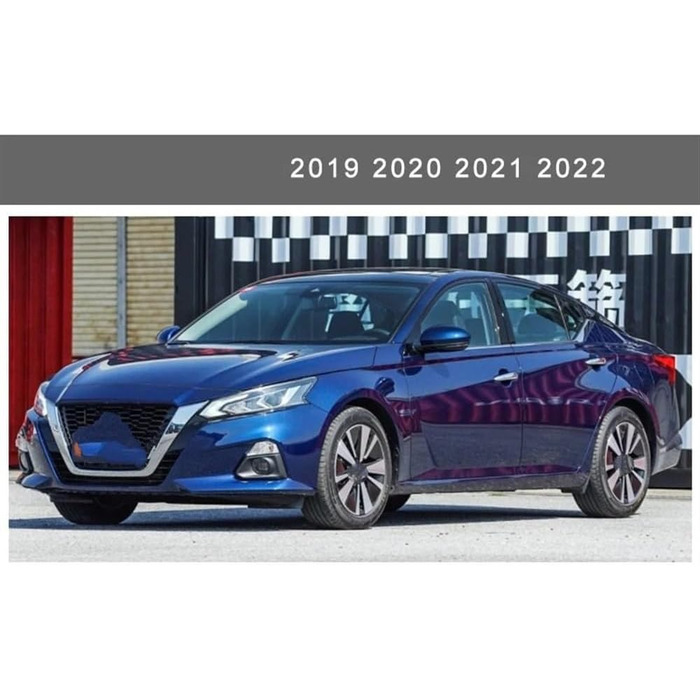 Сумісний з Nissan для Altima 2013 2015 2016 2018 2019-2022 Віконний козирок, Дощ, Сонцезахисний козирок, Бічний вентиляційний отвір, Дефлектор, Захист тіні Автомобільне скло Вітровий дефлектор (Колір 2019-2022 )