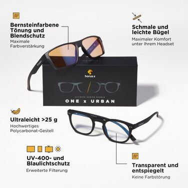 Окуляри з фільтром синього світла Horus X для чоловіків та жінок Blue Light Glasses